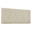 Ver imagem 1 de Cabeceira Painel King 1,95m Tânia Corano Marfim