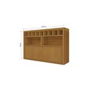 Ver imagem 5 de Cozinha Modulada Nesher Imperatriz 4 Peças (2 Balcões + 2 Aéreos) C4p23 Freijo/off White-nesher