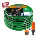 Ver imagem 2 de Mangueira Flex para Jardim Tramontina Verde com Faixa Preta em Pvc 4 Camadas 20 M com Engate Rosquea