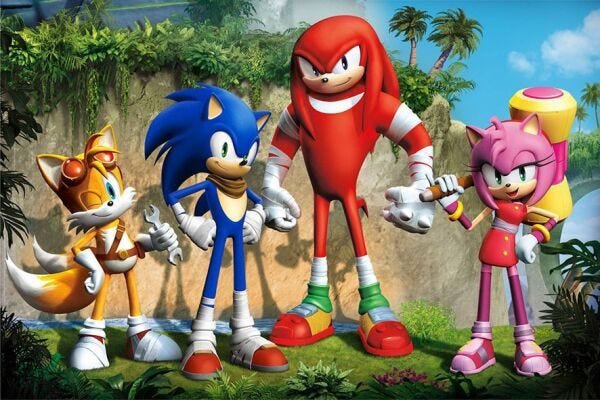 Painel de Festa Sonic Boom #02 - 300x160 - 1