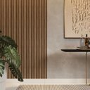 Ver imagem 2 de Placa Painel Ripado Decorativo Inspirazzo Kit com 30 Placas:imbuia