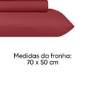 Ver imagem 5 de Jogo Lençol de Cama Solteiro 3 Peças Malbec