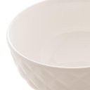 Ver mais imagens de 6 Cumbucas de Porcelana Branca 280ml Bowls Lyor Diamond para Iogurte Sobremesa
