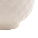 Ver imagem 5 de 6 Cumbucas de Porcelana Branca 280ml Bowls Lyor Diamond para Iogurte Sobremesa
