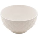 Ver imagem 6 de 6 Cumbucas de Porcelana Branca 280ml Bowls Lyor Diamond para Iogurte Sobremesa