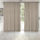 Ver imagem 6 de Cortina Marrom Renda c/ Forro Sala Roseiral 3,00x1,80 Alt