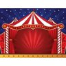 Painel de Festa Circo Picadeiro #01 - 150x100 - 1