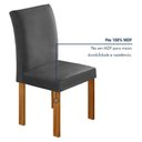 Ver imagem 6 de Conjunto Sala de Jantar 4 Lugares Retangular Tampo MDF Mesa Carol com Cadeiras Espanha