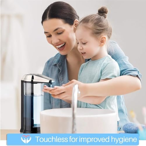 Secura Dispensador Automático de Sabão Líquido 17oz com Controle de Volume (níquel Escovado) - 3
