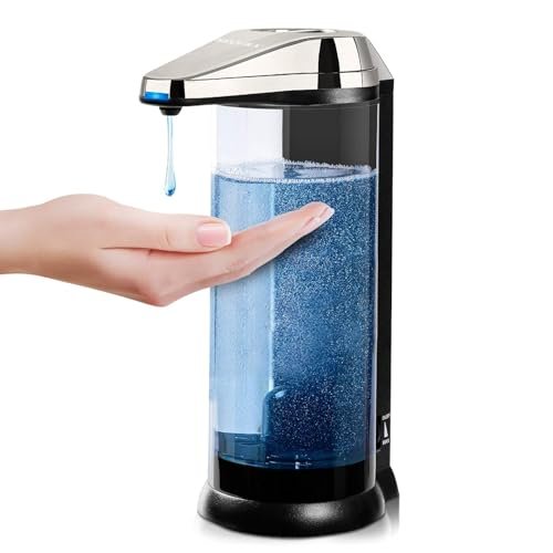 Secura Dispensador Automático de Sabão Líquido 17oz com Controle de Volume (níquel Escovado) - 1