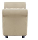 Ver imagem 3 de Recamier Bau Egeo 120x Corino Bege - Dominic Decor - Bege - Bege