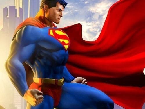 Painel de Festa Superman Super Homem #01 - 120x80 - 1