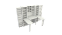 Ver imagem 1 de Armário Multifuncional Ateliê M3 Estação Scrapbox Vetorial Móveis