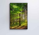 Ver imagem 3 de Quadro Árvore Verde 2 - 80x120 Cm - Vidro Impresso