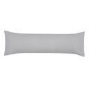 Ver imagem 1 de Fronha Altenburg Body Pillow Poliéster Toque Acetinado 0,40x1,30m - Cinza claro