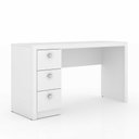 Ver imagem 2 de Conjunto de Escritório com Escrivaninha 03 pç CJ43018-009 Tecno Móbili - Branco