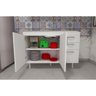 Gabinete De Cozinha/pia 1,20 Branco 2 Portas - 4