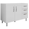 Gabinete De Cozinha/pia 1,20 Branco 2 Portas - 1