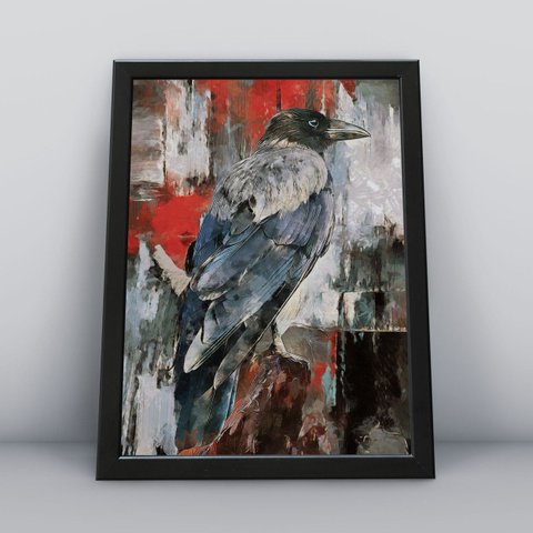 Quadros Decorativos Aves Decoração Sala Quarto Diversos:12