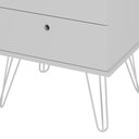 Ver imagem 7 de Mesa para Escritório Escrivaninha Home Office Versa A02 Olmo Branco - Lyam Decor