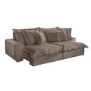 Ver imagem 2 de Sofá Retrátil e Reclinável 3 Lugares 250cm Veludo Zeus Yescasa