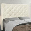 Ver imagem 4 de Cabeceira Cama Box Casal 140 Cm Tania Linho Natural S04 - D'Rossi