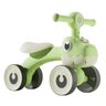 Bicicleta de Equilibrio 4 Rodas Balance Bike Baby Dino Verde Unitoys - 1