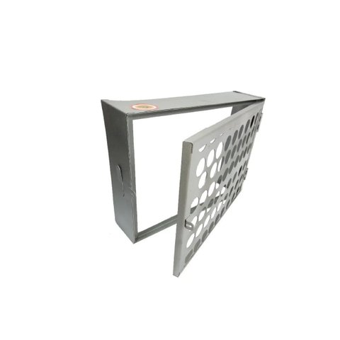 Proteção Hidrômetro Tela Moeda Com Porta Cadeado 30x40cm