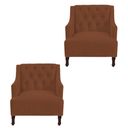 Ver imagem 1 de Kit 02 Poltronas Genesis Marrom