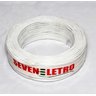 Fio Cabo Flexível 4 Mm - 20 Metros Branco - 4