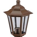 Ver imagem 2 de Poste Balizador para Jardim Colonial Marrom 18x44cm Dital Lu