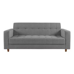 Kit Sofá 3 Lugares E 2 Poltronas Verona - Suede - Cinza - 2