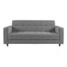 Kit Sofá 3 Lugares E 2 Poltronas Verona - Suede - Cinza - 2