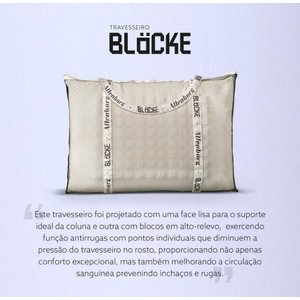 Travesseiro Blocke - Marfim Marfim, Un