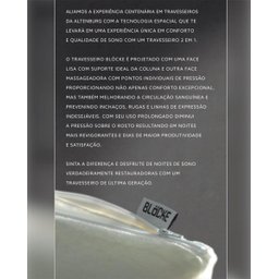 Travesseiro Blocke - Marfim Marfim, Un - 3