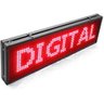 Painel Led Vermelho Letreiro Luminoso Digital 100x20 Alto Brilho Usb - 2
