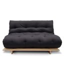 Ver imagem 1 de Sofá-cama Futon Slim S 02 Lugares Cor Preto FUTON BRASIL