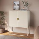 Ver imagem 6 de Balcao Buffet Organico 2 Portas 90 cm 28065 Off White Artesano