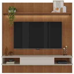 Painel Tv 75" Belluno - Cinamomo/off White - 6