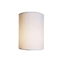 Ver imagem 1 de Arandela Meia Cana Retro Vivare Md-2003 Cúpula em Tecido 25-18x10cm - Bivolt Branco 127-220v