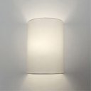 Ver imagem 5 de Arandela Meia Cana Retro Vivare Md-2003 Cúpula em Tecido 25-18x10cm - Bivolt Branco 127-220v