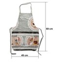 Ver imagem 2 de Avental Tecido de Cozinha com Bolso - Panami - Galinhas