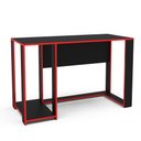 Ver imagem 1 de Mesa Gamer Singapura Preto Vermelho Politorno Móveis