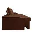 Ver imagem 6 de Sofá 2,30m Retrátil e Reclinável com Usb – Grande, Confortável e Moderno para Sala de Estar:marrom