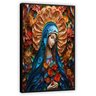 Quadro Decorativo Canvas Premium Nossa Senhora Jesus Cristo Maria Gg - 5