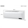 Ar Condicionado Split Samsung Windfree Connect 12.000 Btus Quente e Frio Ar12bseaawk - 5