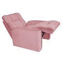 Ver imagem 3 de Poltrona do Papai Reclinável Manual Comfort Veludo Rosa - Vimont Moveis