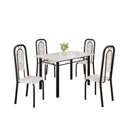 Conjunto Sala de Jantar com 4 Cadeiras Lara - 2
