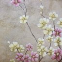 Ver imagem 5 de Papel de Parede Floral Bege e Rosa com Cola Inclusa