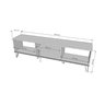 Rack Denver para Tv até 75 Polegadas com Porta de Correr - Peternella - 4